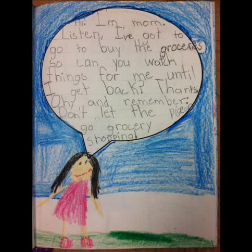 Don’t Let the Pigeon go Grocery Shoppin