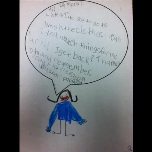 Don’t Let the Pigeon Make a Pancake by 