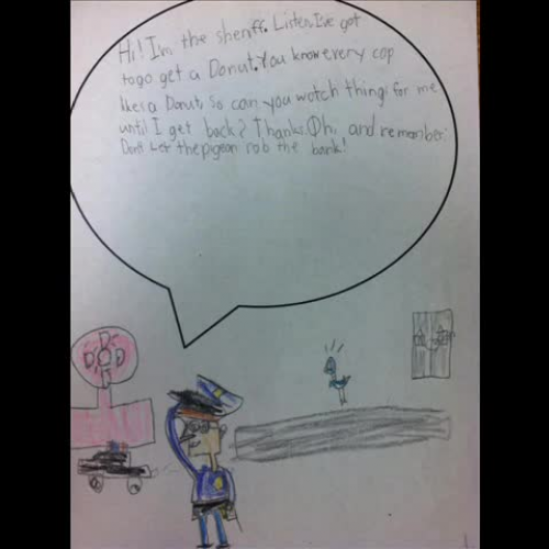 Don’t Let the Pigeon Rob the Bank by Ja