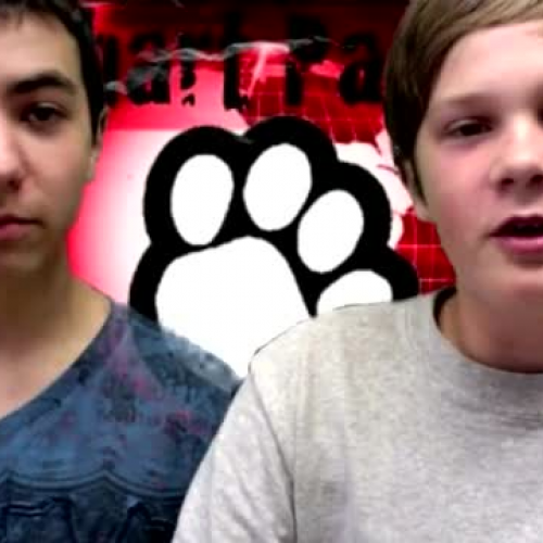 Newhart Middle School News #1 Video Podcast f