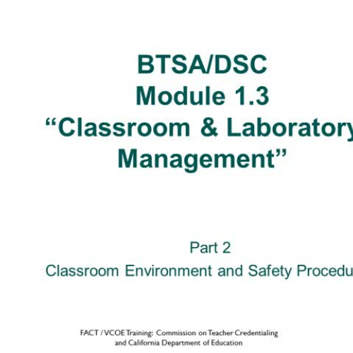 02_Classroom_Environment_and_Safety_Procedure