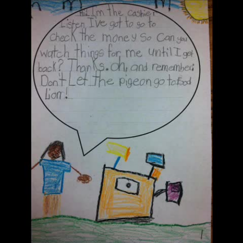 Don’t Let the Pigeon go to Food Lion by