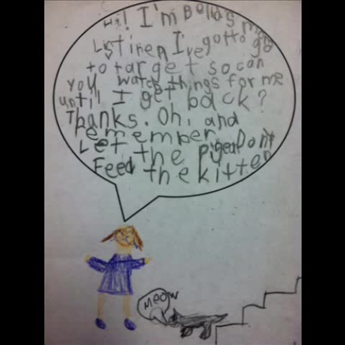 Don’t Let the Pigeon Feed the Kitten by