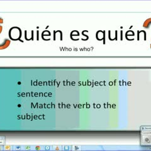 Determining the Subject!