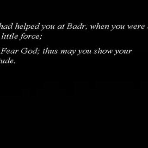 The Life of the Prophet Part 5 Badr