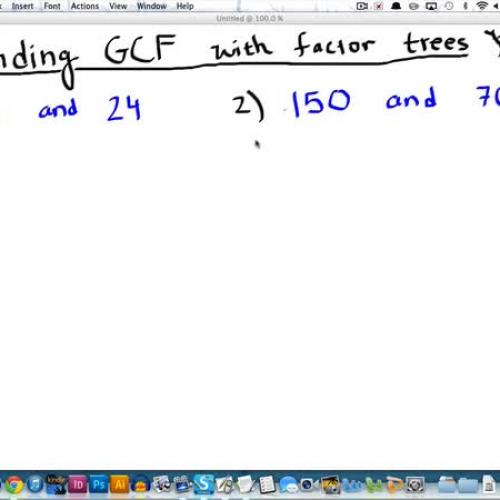 GCFwithFactorTrees