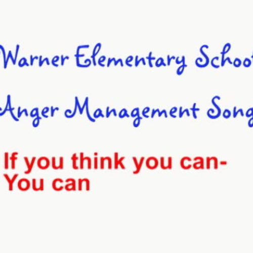 Character Education that works - Anger Manage