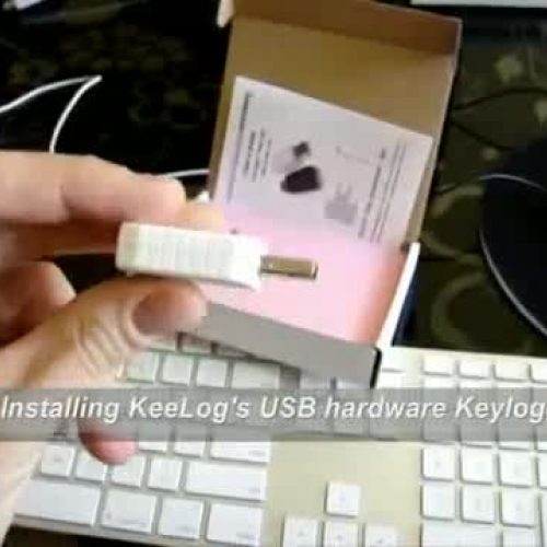 How to Install USB Hardware Keylogger on Appl