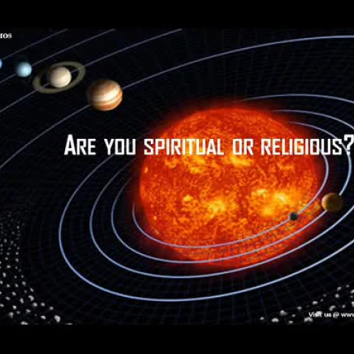 Are you spiritual or religious