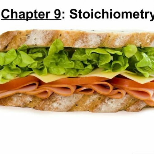 Part 1 - Mole Ratios