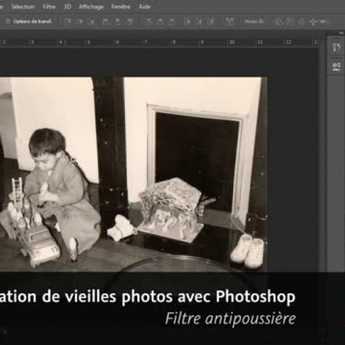 Photoshop CS6 : Filtre antipoussi?re pour les