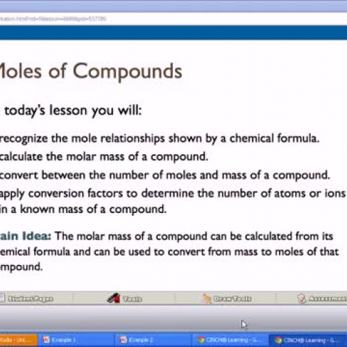10.3 Mole and Compounds