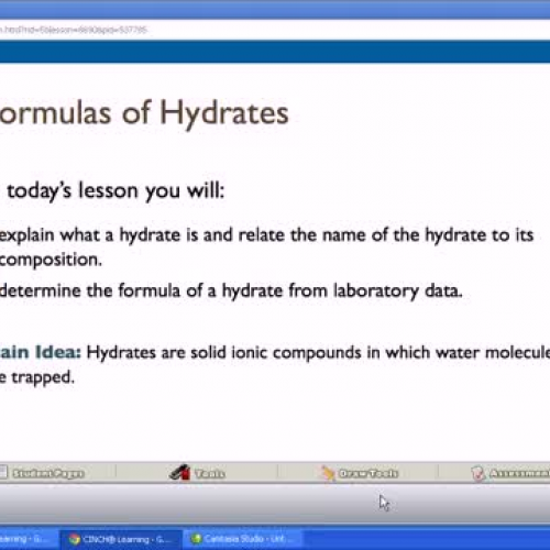 10.5 Formulas of Hydrates
