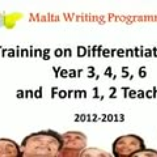 Differentiation Ceremony