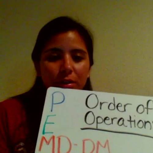 6.2E Order of Operations