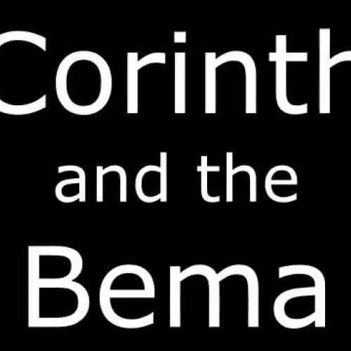 Corinth and the Bema