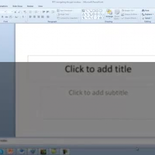 PPT Basics Ribbon