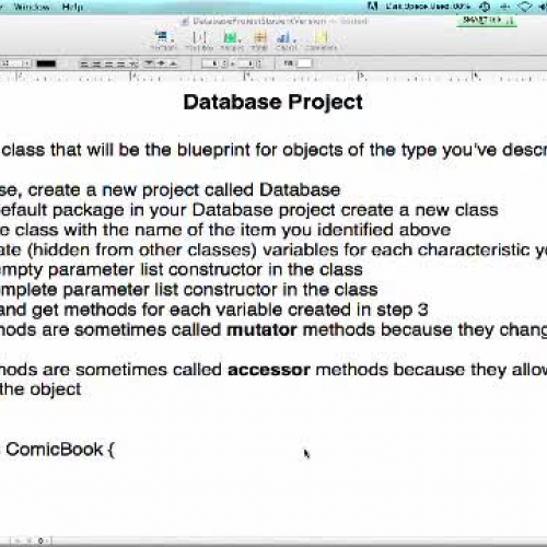 Rufus King Computer Programming Lecture April