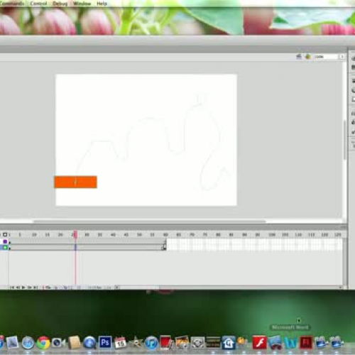 how to do a motion guide and insert scenes
