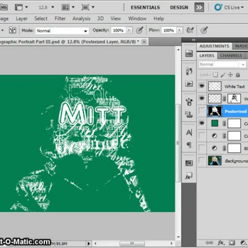 Typographic Portrait Part IV