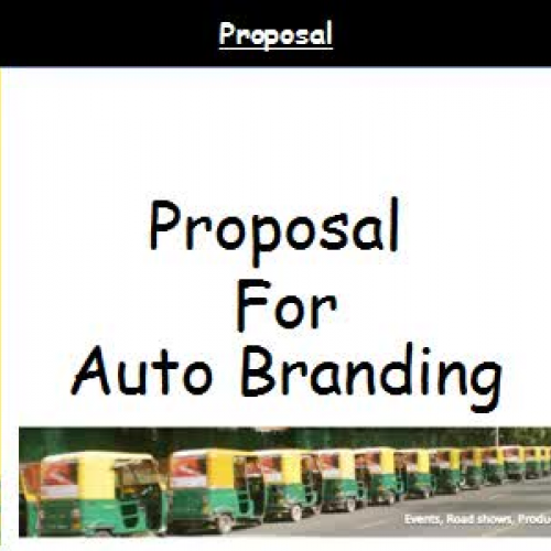 Auto Rickshaw Branding | auto advertising in 