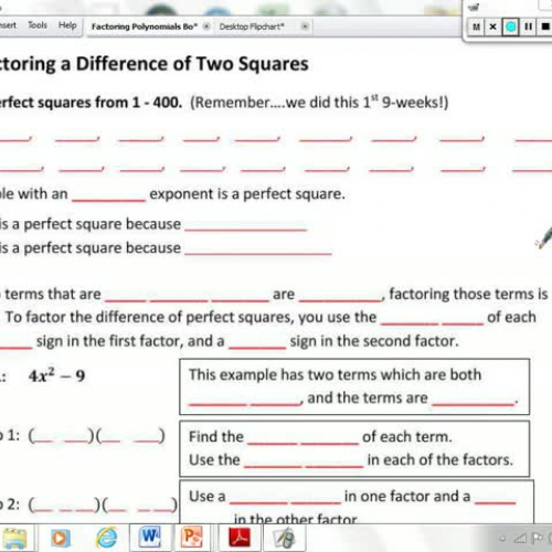 Factoring Polynomials - Lesson 5 - Factoring 