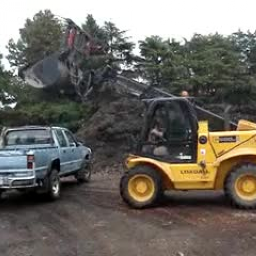 loading mulch