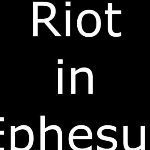 Riot in Ephesus