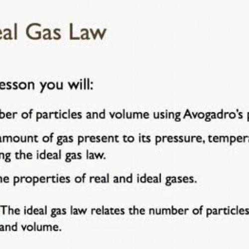 13.2 The Ideal Gas Law