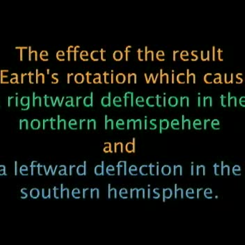 Video of the Year 2009 - Coriolis Effect