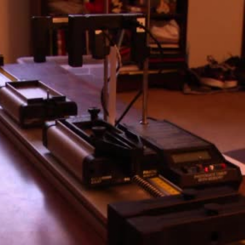 Inelastic Collision Demonstration