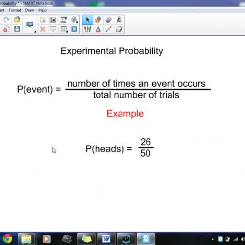 11-2 Experimental Probability
