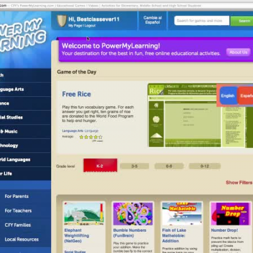 Summer Playlist Screencast English 1