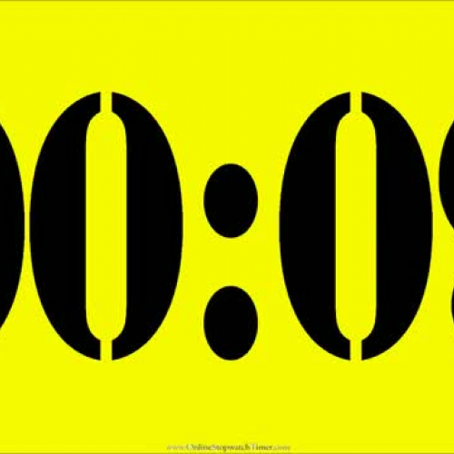 10 minutes stopwatch