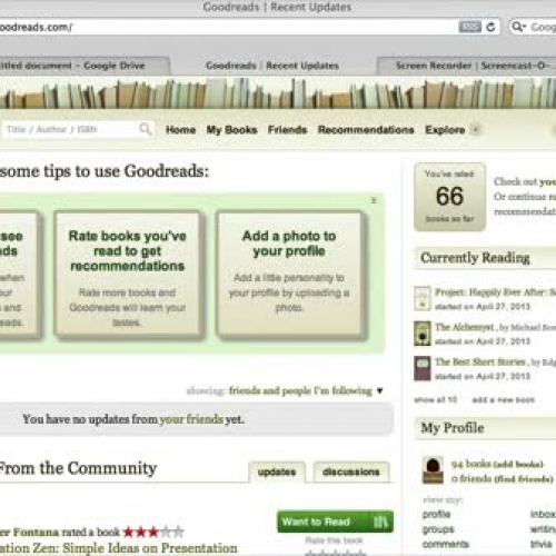 Posting a Book Review to GoodReads