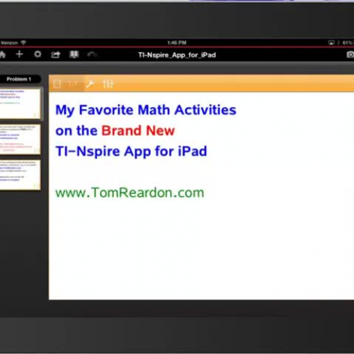 Summary_11_Activities_TI-NSpire_App_for_iPad