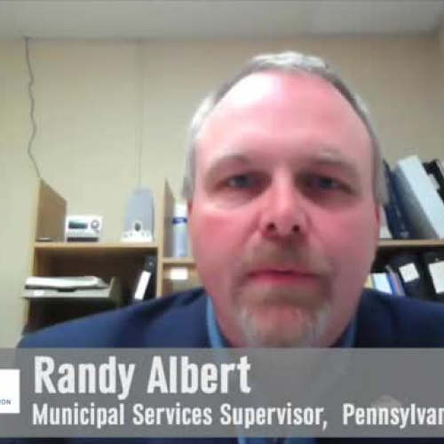 Randy Albert, Municipal Services Supervisor, 