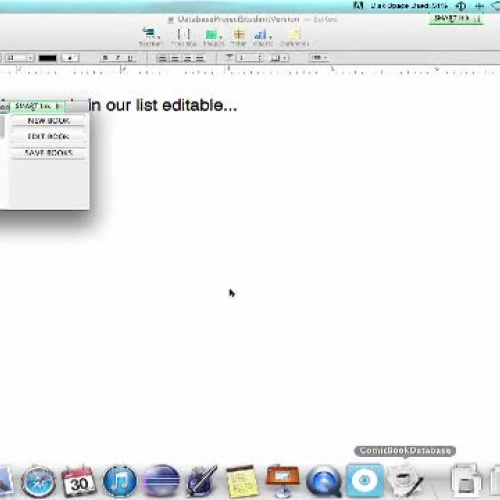 Making Records Editable in the List