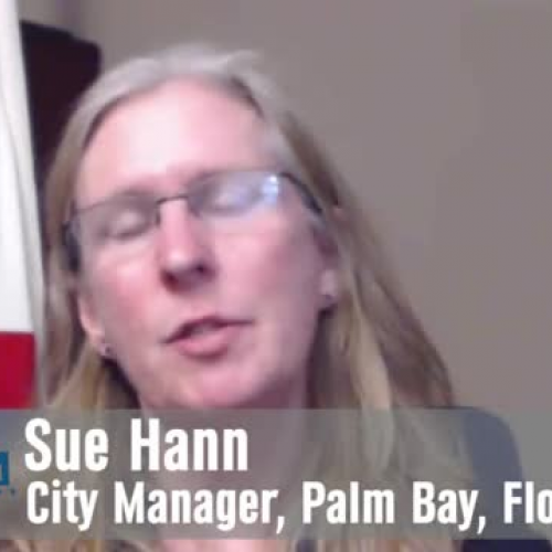 Sue Hann, City Manager, Palm Bay, Florida