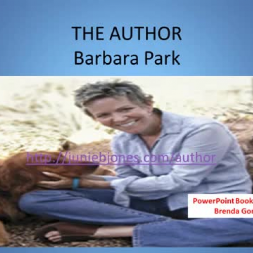 Junie B. Jones book adapted for a student wit