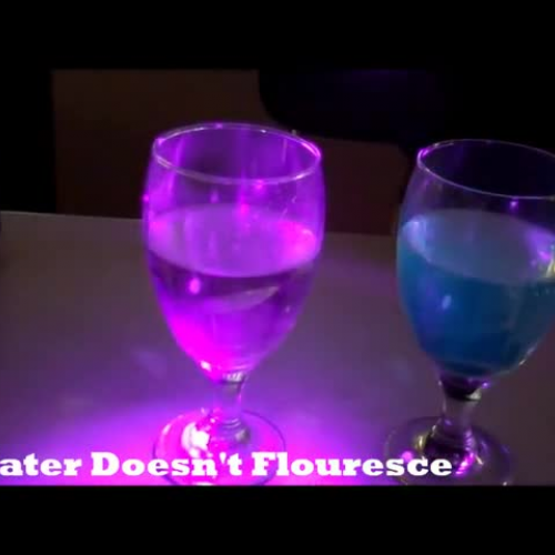 Materials that Fluoresce in UV Light