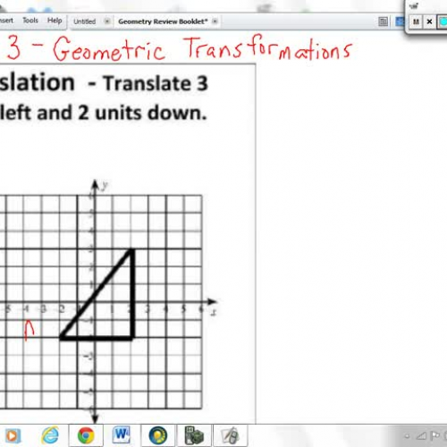 8.G.3 - Geometric Transformations