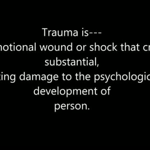 trauma video