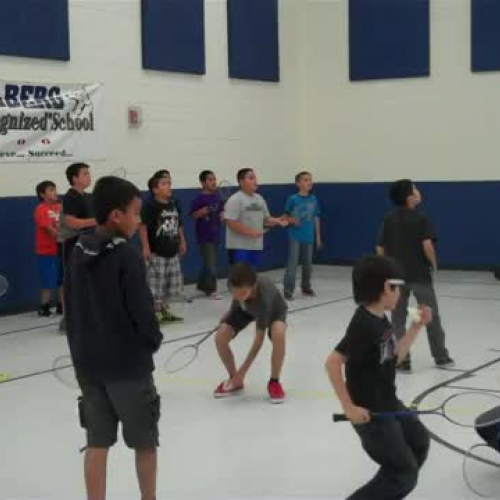4th Grade Badminton