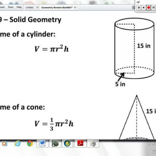 8.G.9 - Solid Geometry