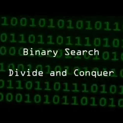 Unplugged- The show. Part 10- Binary search -