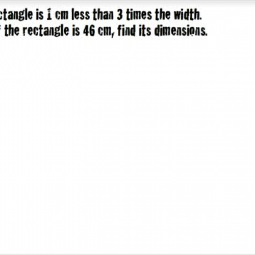 Geometry Word Problems