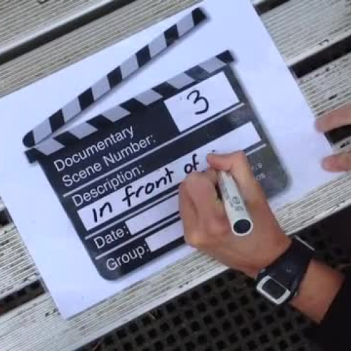 Using a Clapboard