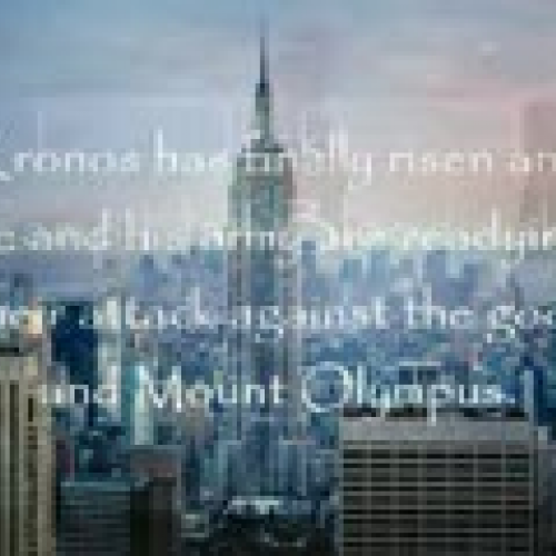 The Last Olympian book Trailer