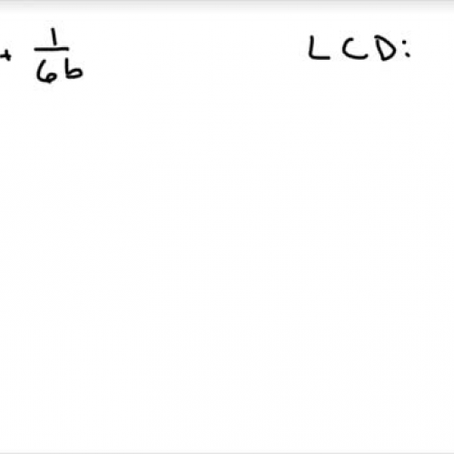 Solving Rational Equations1